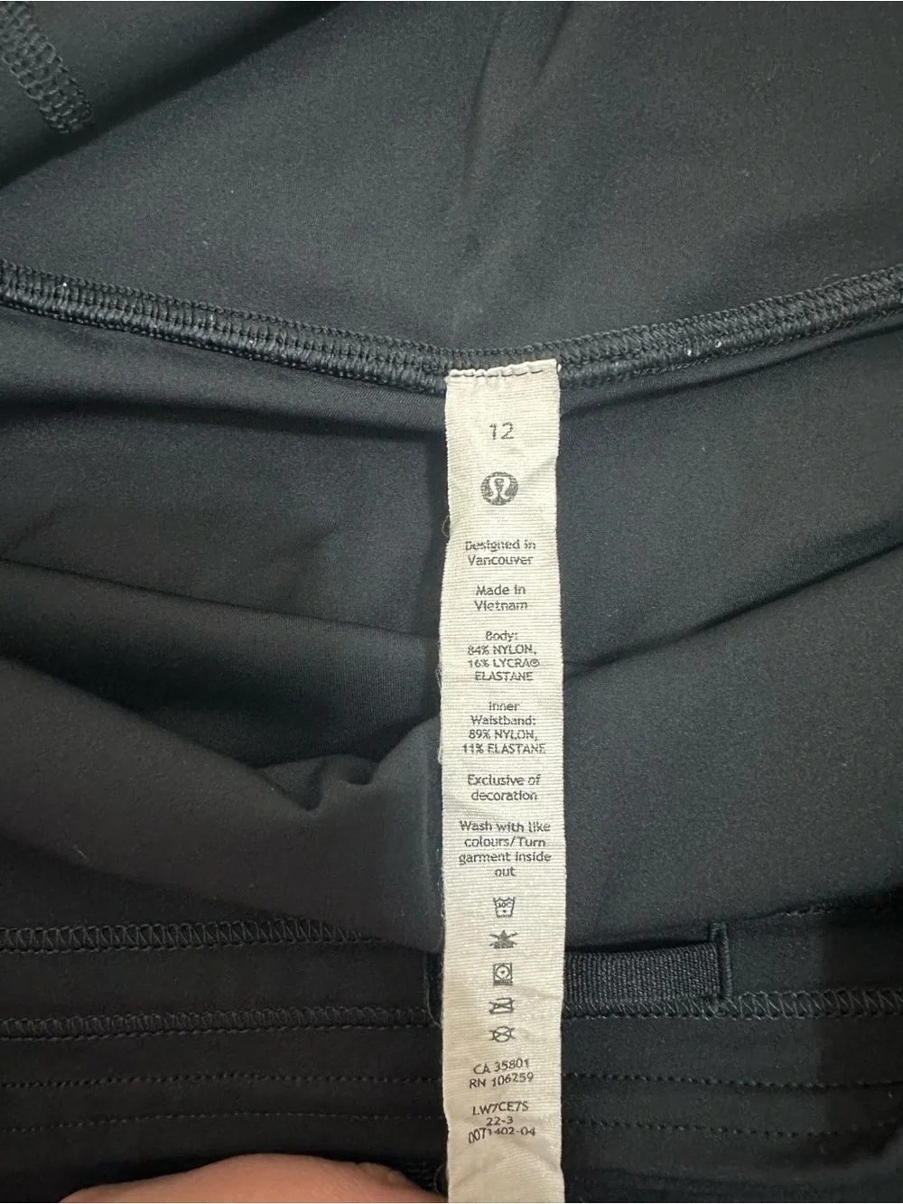 lululemon athletica base pace  High-Rise Bike Shorts with Reflective Trim 8”